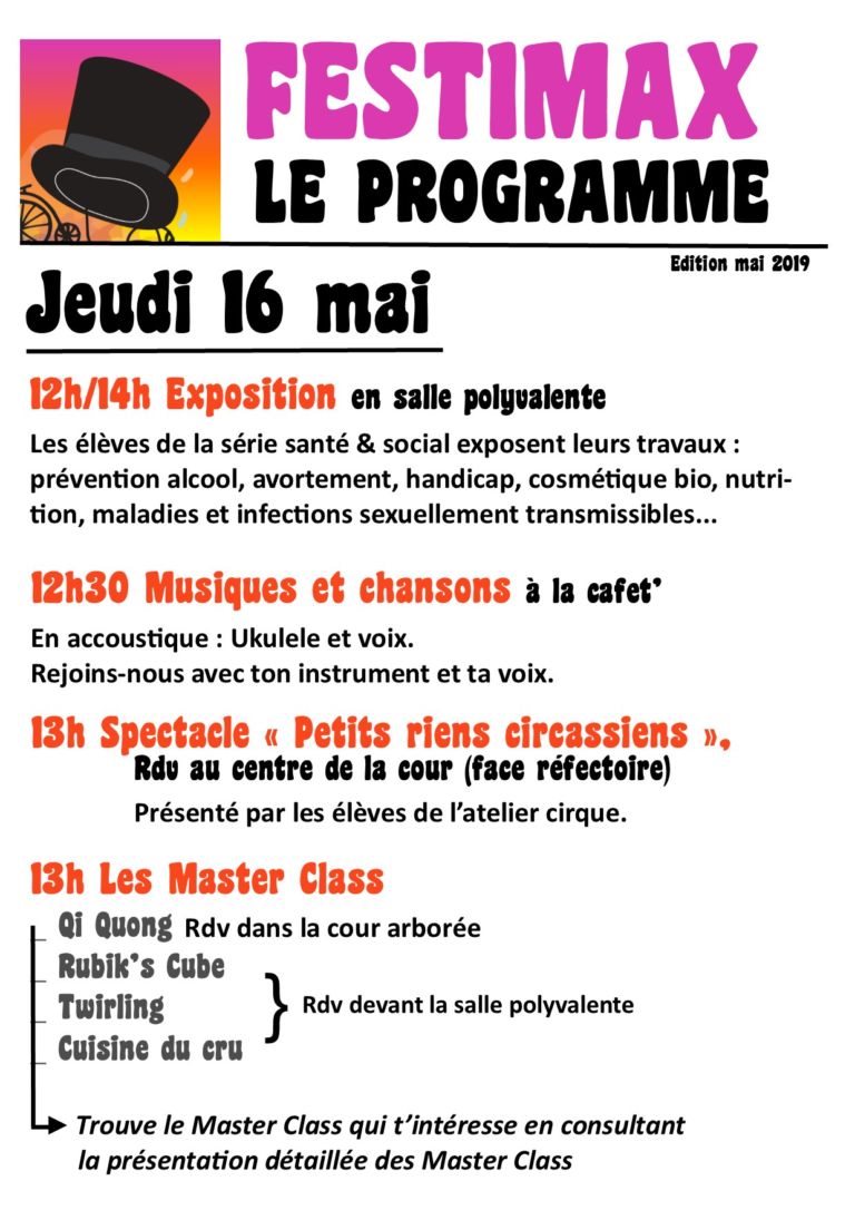 FESTIMAX programmation_1