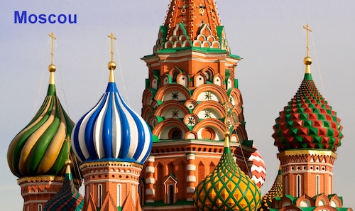 St. Basil's Cathedral. Moscow, Russia