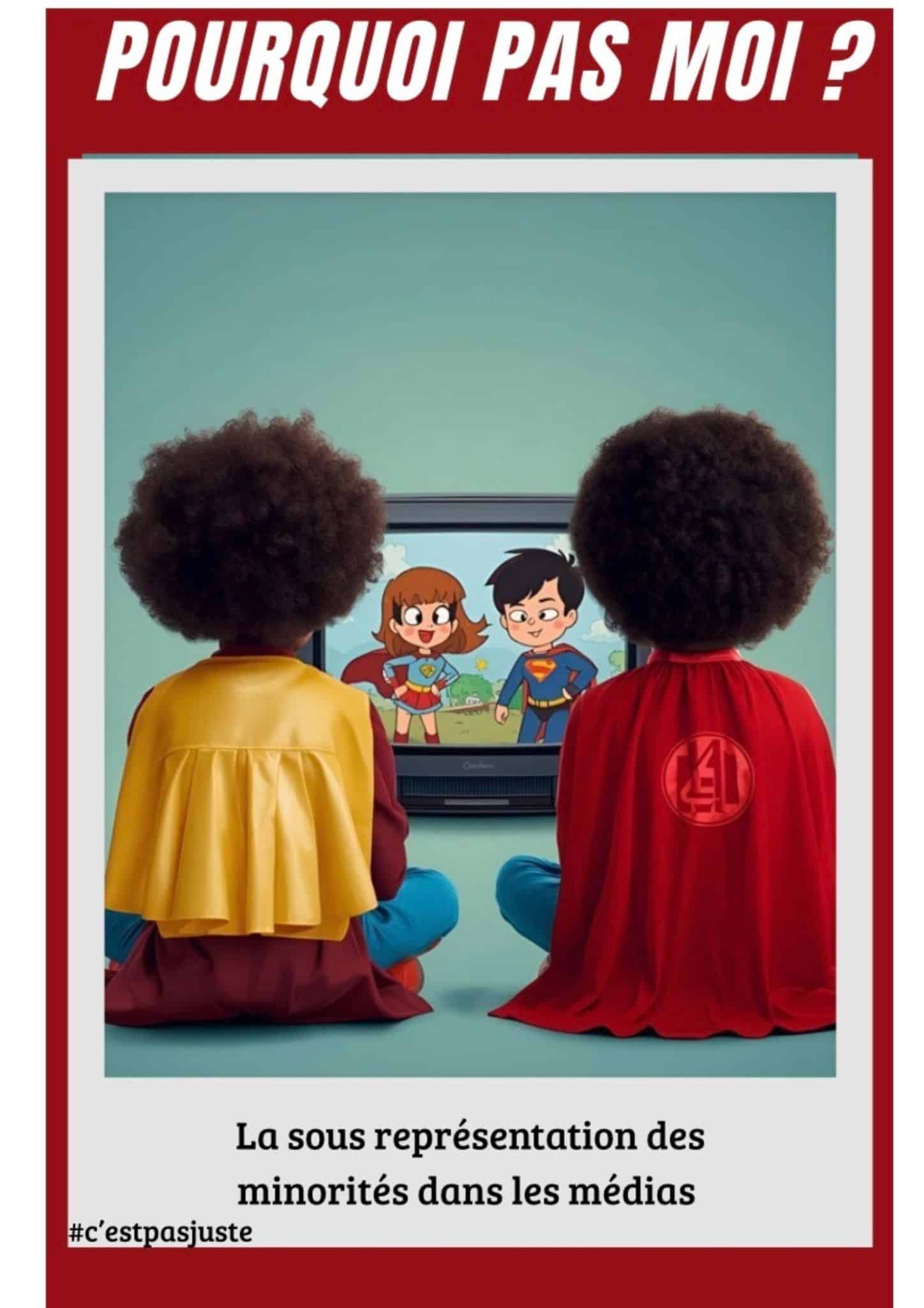 L'affiche réalisée par Lucie Cazenave, Anabelle Grimard, Francesca Santos Romao