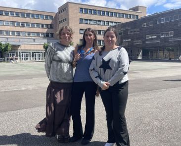 Anabelle Grimard, Francesca Santos Romao, lauréates de la 2e place des 16-18 ans